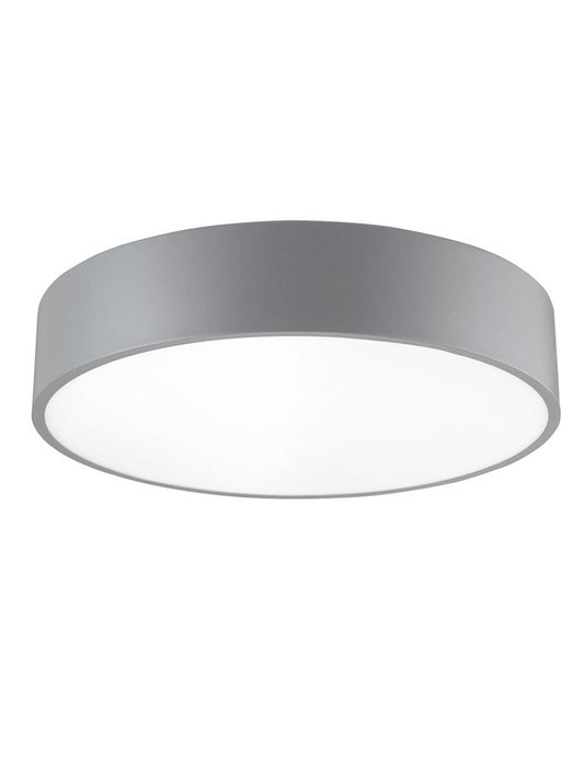 Plafoniera RODA Gray Aluminium Acrylic Diffuser Led 30W 3000K  Diam: 40 cm Nova Luce