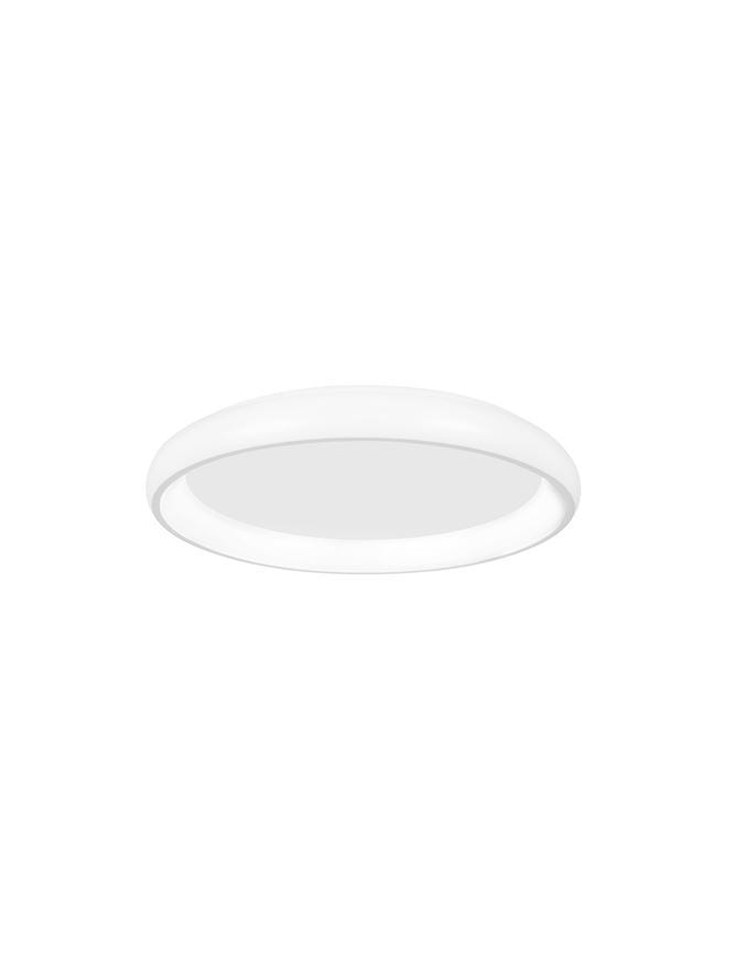 Plafoniera ALBI White Aluminium & Acrylic 32W Diam. 41 cm Nova Luce