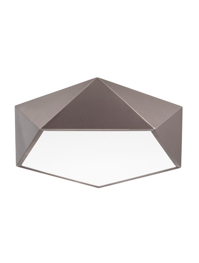Plafoniera DARIUS Metal & Acrylic Diffuser Bronze Outside Matt White Inside 4X10W Diam: 40 cm Nova Luce