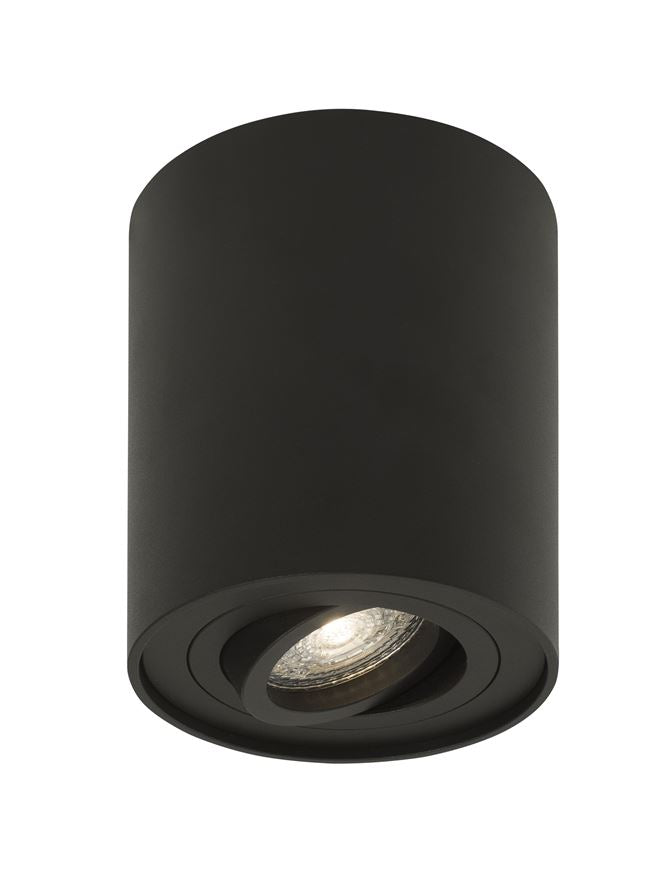 Plafoniera GOZZANO tip spot aplicat negru max.50W Diam. 9.6 cm Nova Luce