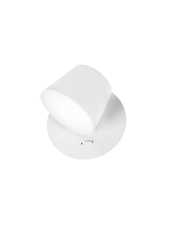 Aplica de interior AMADEO alb 6W 528lm 3000K D=12cm Nova Luce