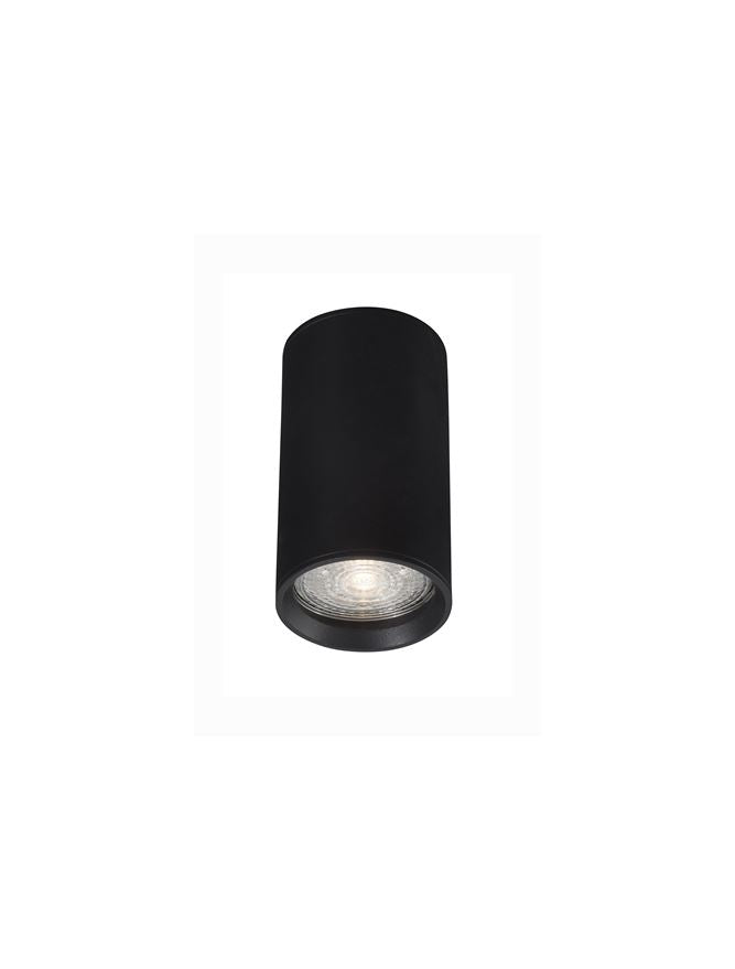 Plafoniera MARUPE Sandy Black Aluminium 1x50W Diam: 6 cm H.10 cm Nova Luce