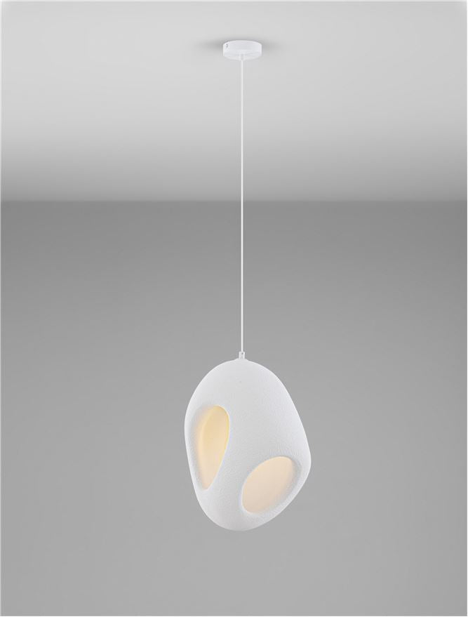 Lampa suspendata LEFKO IV LED E27 1x12Watt 100-240 Volt · IP20  L: 30 W: 40cm Nova Luce