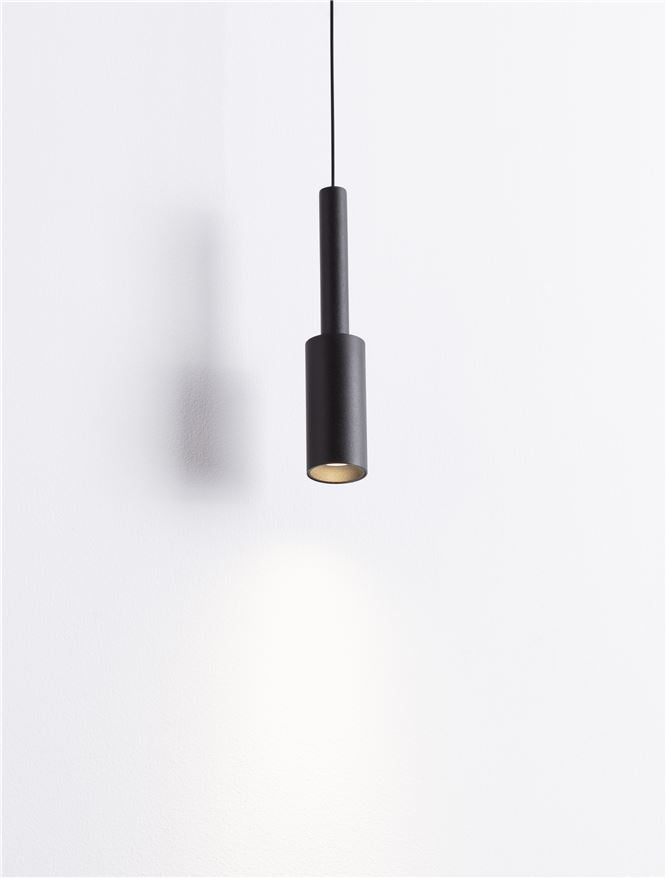 Lampa suspendata JOY Sandy Black Aluminium NOVA LUCE