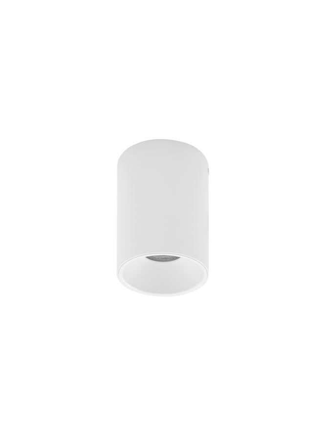 Plafoniera NIDO Sandy White Aluminium 1X10W Diam. 9.6 cm Nova Luce