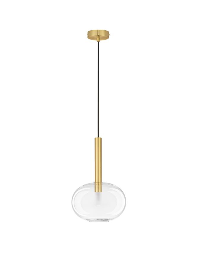 Lampa suspendata AMELIA ROUND 1 GOLD D24 NOVA LUCE