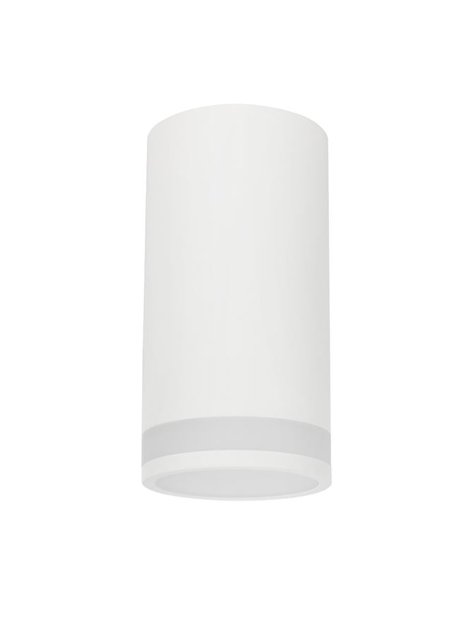 Plafoniera ESCA Sandy White Aluminium 1X10W Diam: 6 cm H. 11.5 cm Nova Luce