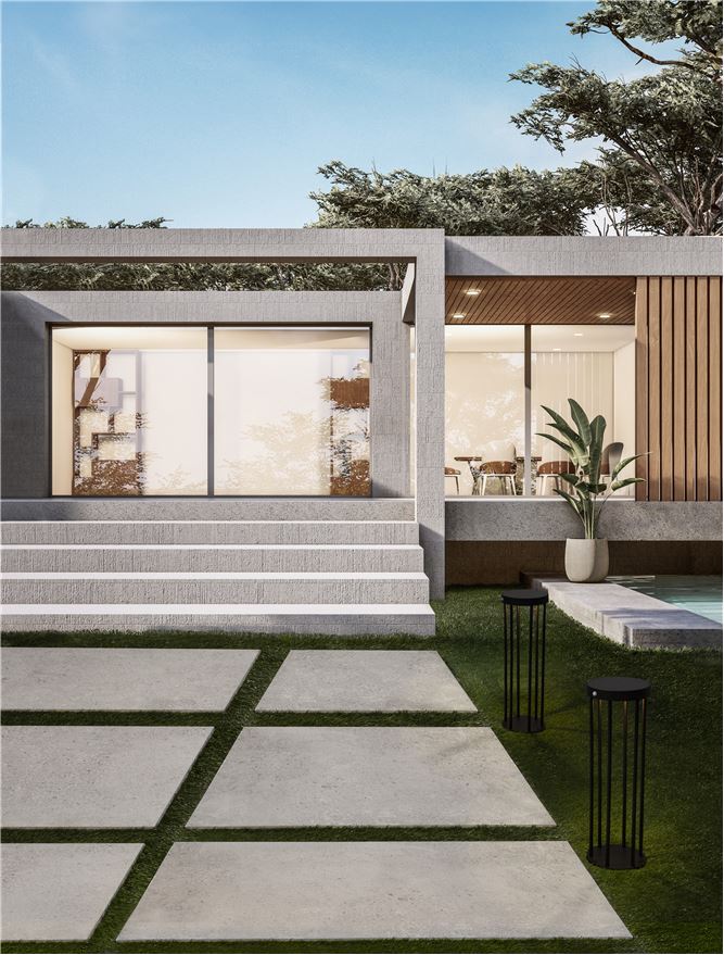 Bolard AIGO black, LED 1.7W 3000K h 50cm IP65 Solar light with sensor Nova Luce