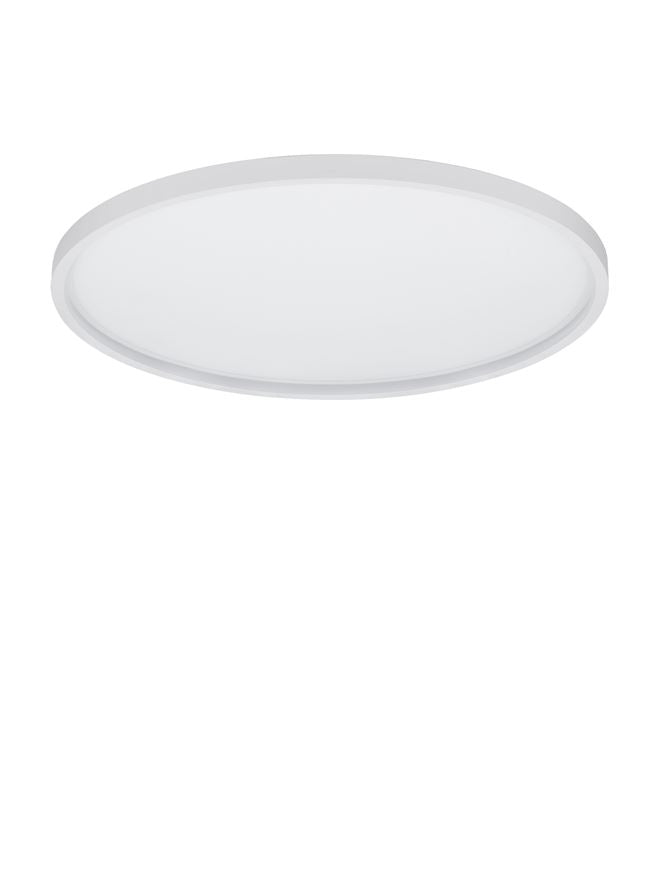 Plafoniera CHET Sandy White Aluminium & Acrylic LED 49W 2700-5000K IP20 - Dimmable with remote control Diam: 58 cm  Nova Luce