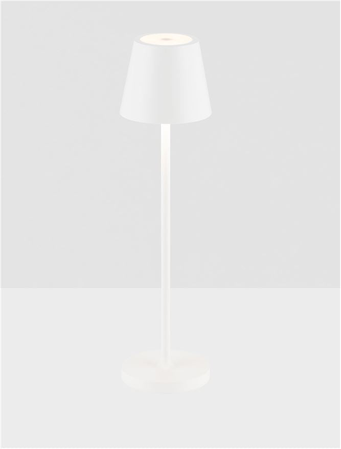 Lampa de masa portabila PETIT, sandy beige, 2W, IP 54 H 28 cm, Nova Luce