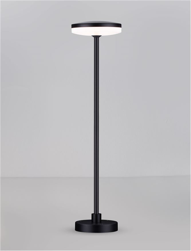 Bolard luminos de exterior NAWA, LED 12 Watt 220-240Volt 666Lm 3000K IP65 H 60cm Nova Luce
