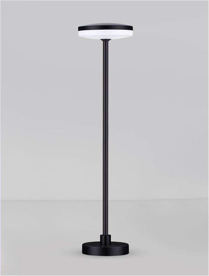 Bolard luminos de exterior NAWA, LED 12 Watt 220-240Volt 666Lm 3000K IP65 H 60cm Nova Luce