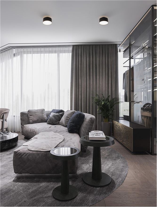 Plafoniera OZEN Sandy Black Aluminium LED 24W 3000K Diam: 14 cm  Nova Luce