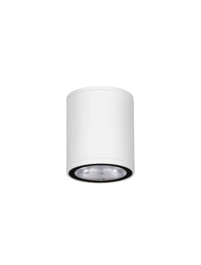Plafoniera LUMINA Sandy White Aluminium & Glass Diffuser LED 6W 3000K Diam: 6.5 cm IP65 Nova Luce
