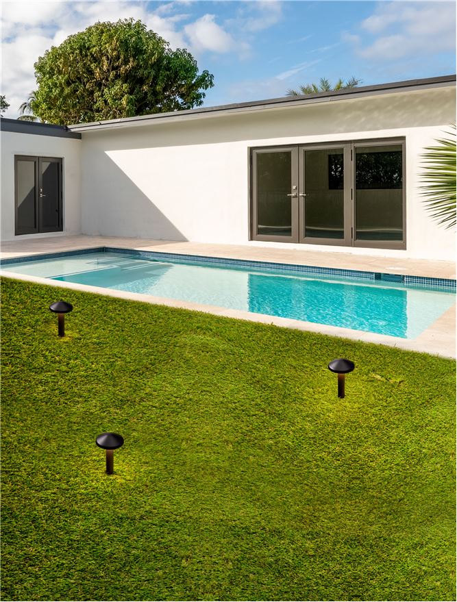 Bolard luminos de exterior NEMO, LED 5Watt 424Lm 3000K IP65 Beam Angle 101° , H 20cm Nova Luce