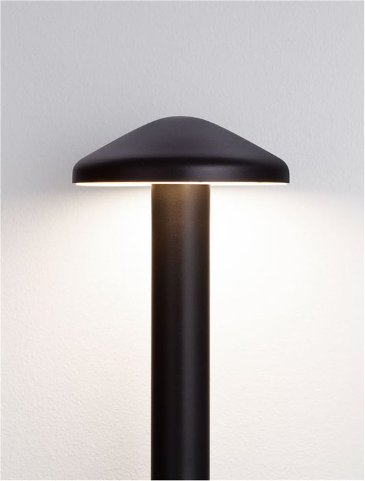 Bolard luminos de exterior NEMO, LED  5Watt  424Lm 3000K IP65 Beam Angle 101° , H 40cm  Nova Luce