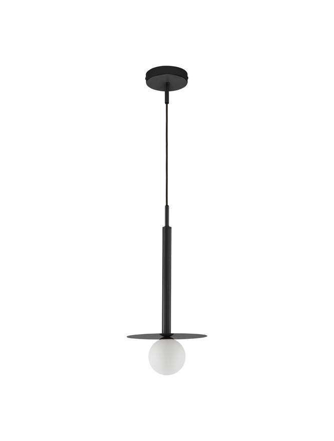 Lampa suspendata verticala PIELO BLACK 1 NOVA LUCE