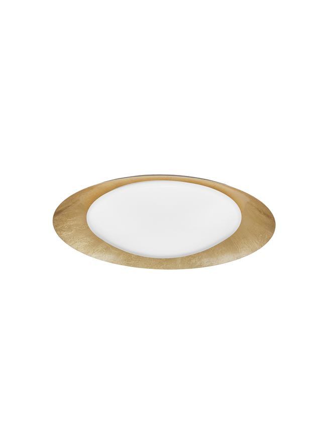 Plafoniera VITA White Outside Golden Leaf Inside 28W Diam. 50 cm Nova Luce