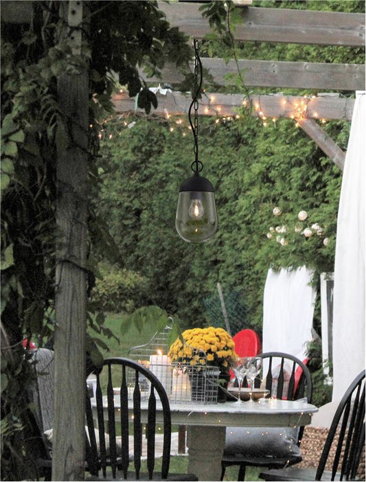 Lampa suspendata de exterior OMIKA dim: 15 X 15 X 88.5 cm Nova Luce