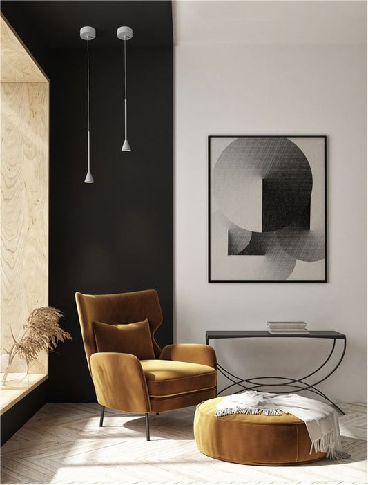 Lampa suspendata NET White Aluminium NOVA LUCE