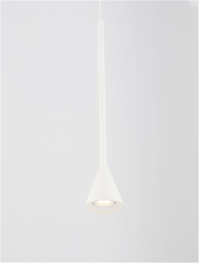 Lampa suspendata NET White Aluminium NOVA LUCE