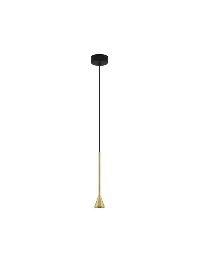 Lampa suspendata NET Black & Brass Gold Aluminium NOVA LUCE