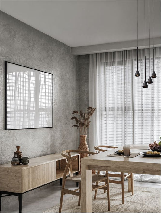 Lampa suspendata NET Black Aluminium 5 1312Lm NOVA LUCE