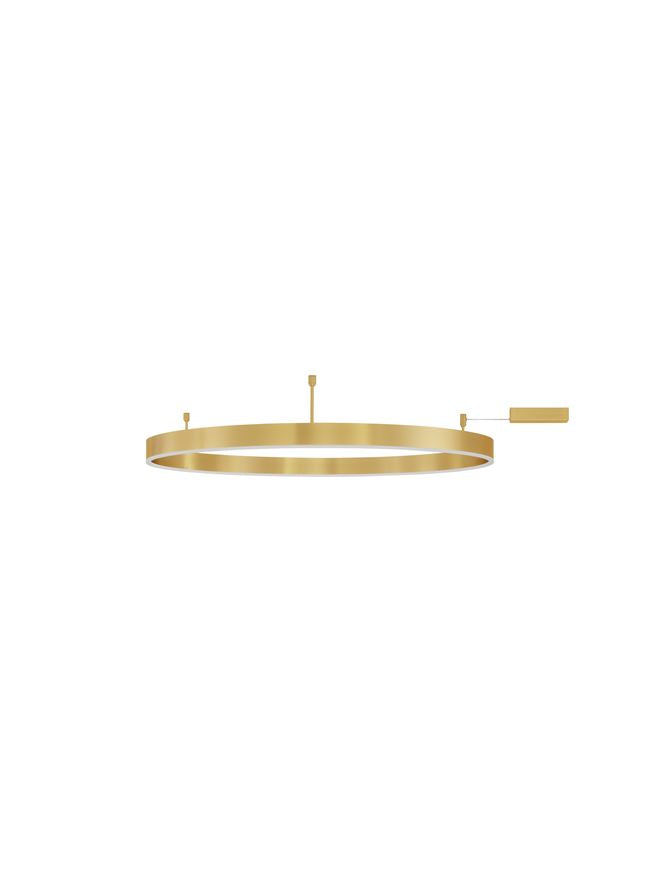 Plafoniera MOTIF Bronze Aluminium & Acrylic 60W Diam. 100 cm Nova Luce