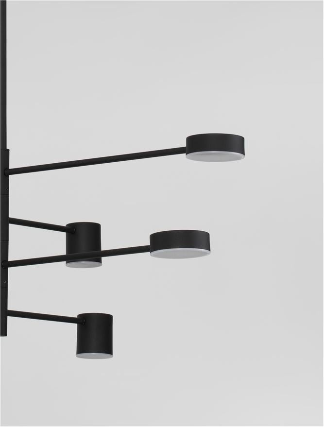 Lampa suspendata verticala NORDIK 8 NOVA LUCE