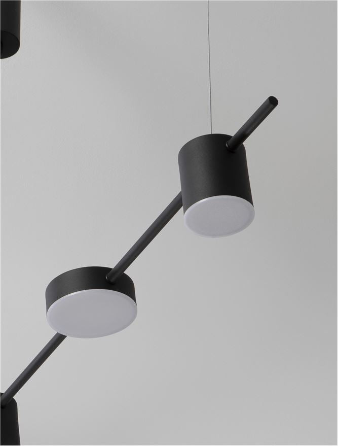 Lampa suspendata verticala NORDIK 5 NOVA LUCE