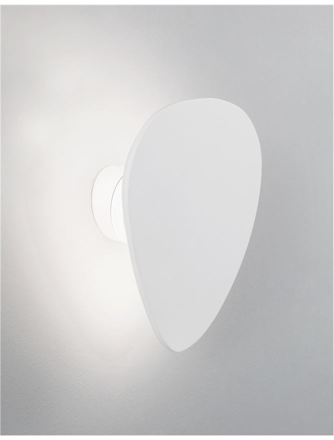 Aplica de interior CRONUS white 10W 3000K IP20 D16cm Nova Luce