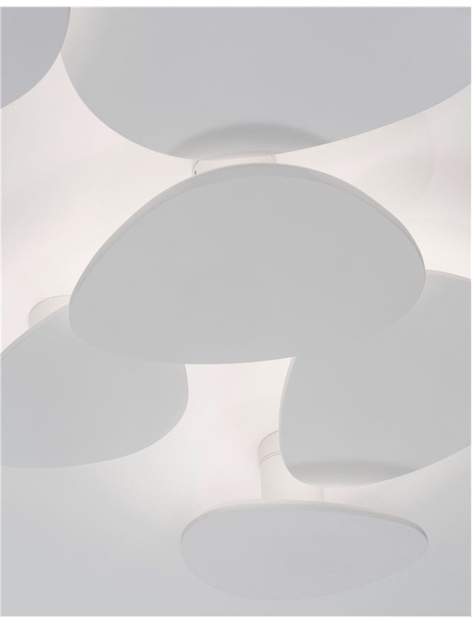 Aplica de interior CRONUS white 10W 3000K IP20 D16cm Nova Luce