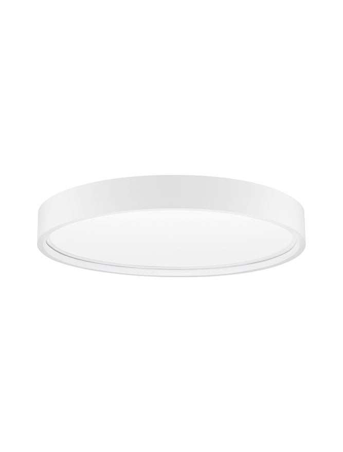 Plafoniera OLAF Sandy White Aluminium & Acrylic  Led 30W 3000K  Diam: 45 cm Nova Luce