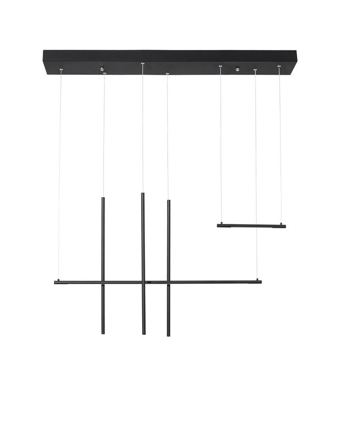 Lampa suspendata ELETTRA Black L110 NOVA LUCE