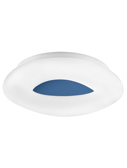 Plafoniera CIA Blue Aluminium & Acrylic Dimmable LED 38W 3000K Diam: 45 cm  Nova Luce