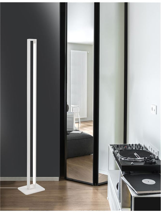 Lampadar LINE white LED 27 Watt 230 Volt 1820Lm 3000K IP20 H161cm Nova Luce