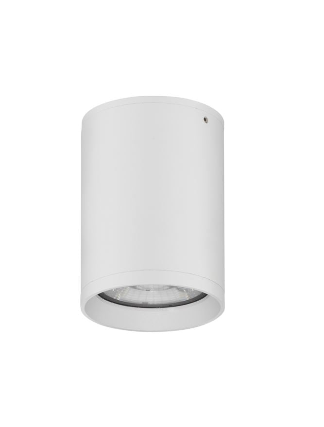 Plafoniera DARA White Aluminium Glass Diffuser LED 9W 3000K Diam: 8 cm IP54 Nova Luce