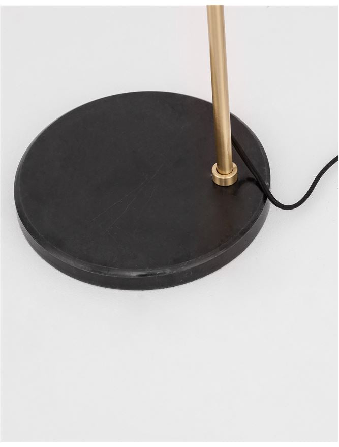 Lampadar ALVAREZ gold led E27 12W  IP20 H140cm Nova Luce