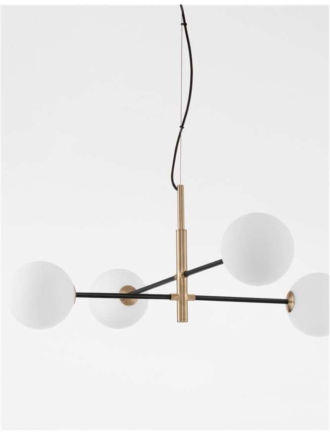Lampa suspendata verticala VITRA 4 NOVA LUCE