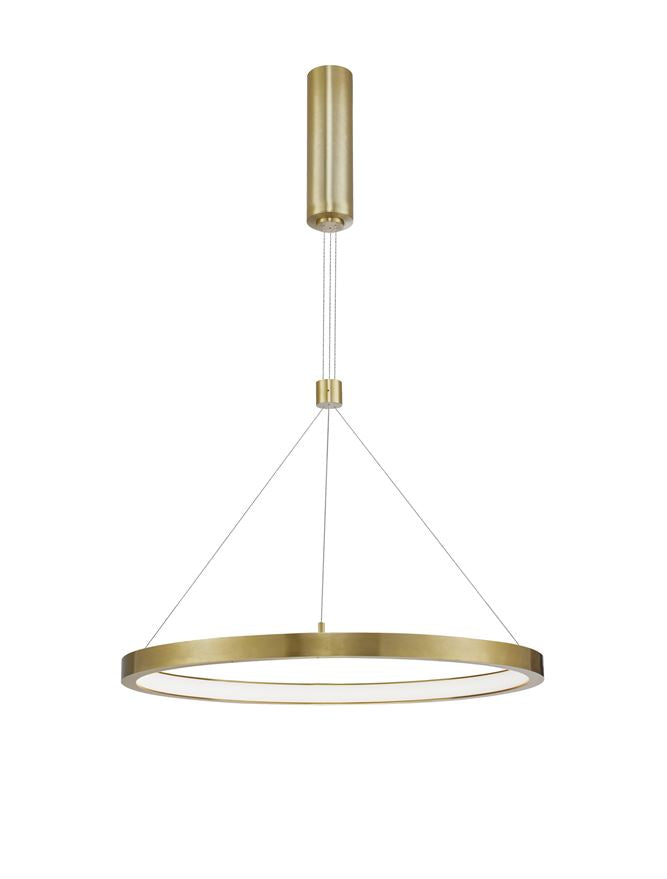 Lampa suspendata EMPATIA Gold Brass Aluminium D60 NOVA LUCE