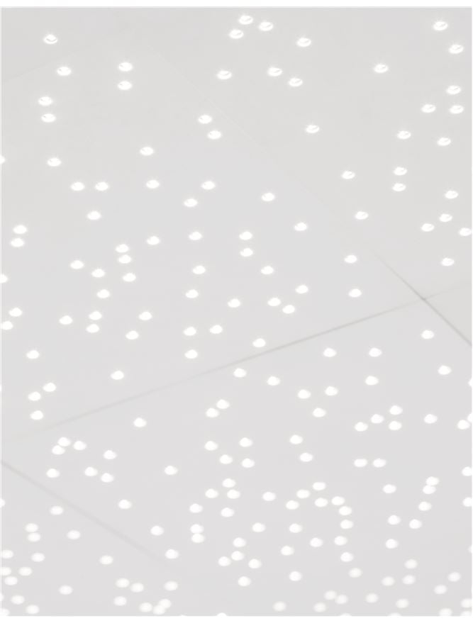 Plafoniera CIELO White ABS Led 8W 3000-4000K Dim: 30X30 cm Nova Luce