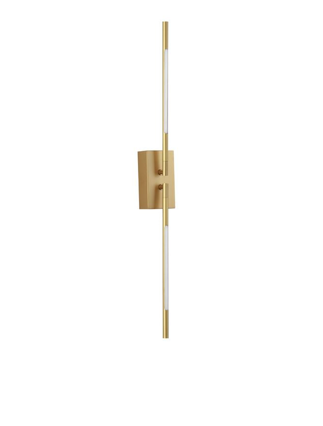 Aplica de interior RACCIO double gold 9,2W IP20 H74cm Nova Luce