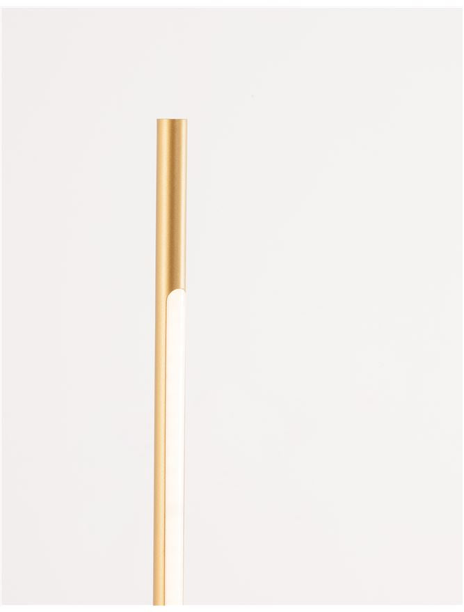 Lampadar RACCIO gold led 17,3W  3000K IP20 H140cm Nova Luce