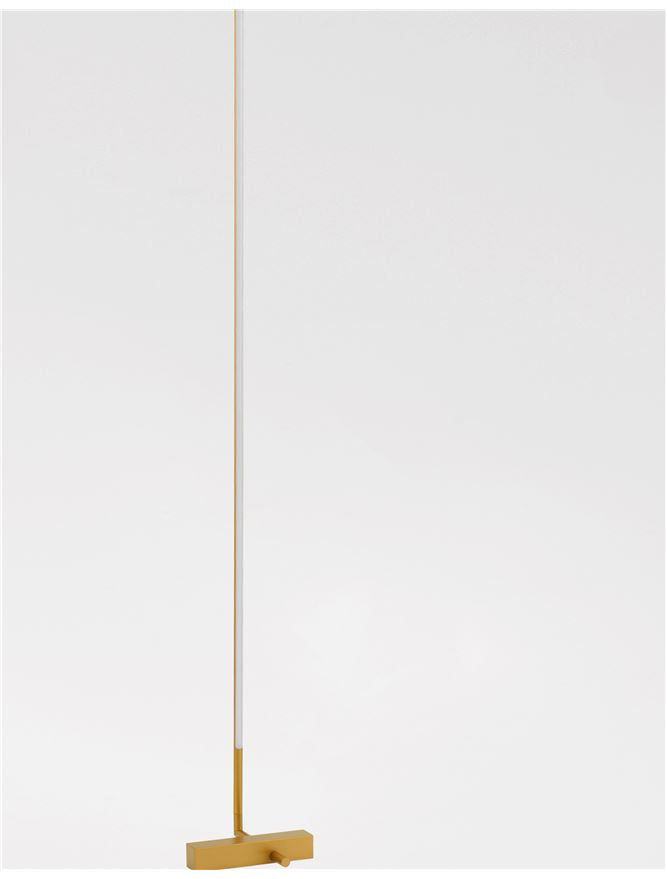 Lampadar RACCIO gold led 17,3W  3000K IP20 H140cm Nova Luce