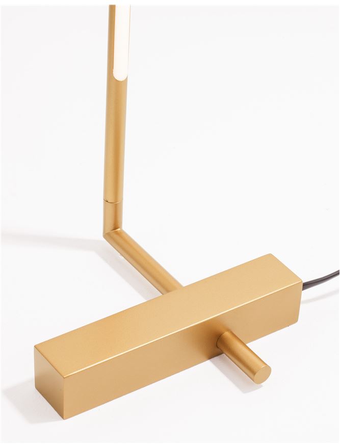 Lampadar RACCIO gold led 17,3W  3000K IP20 H140cm Nova Luce