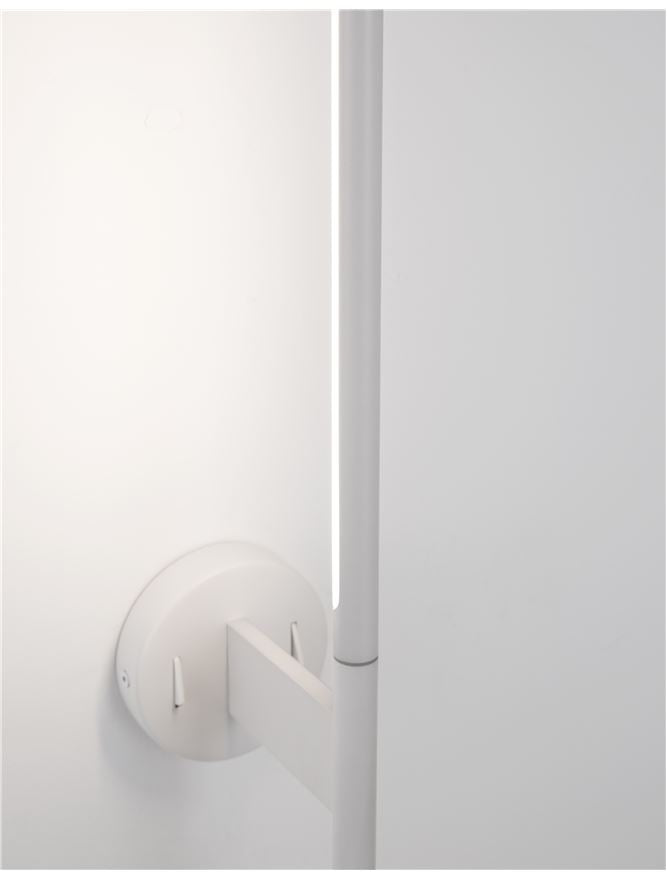 Aplica de interior HANDY white 6W 3000K IP20 H55cm Nova Luce