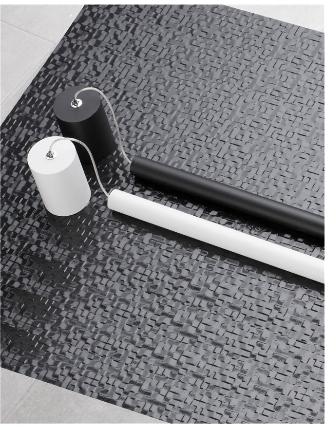 Lampa suspendata ULTRATHIN D2.5 Sandy Black Aluminium NOVA LUCE