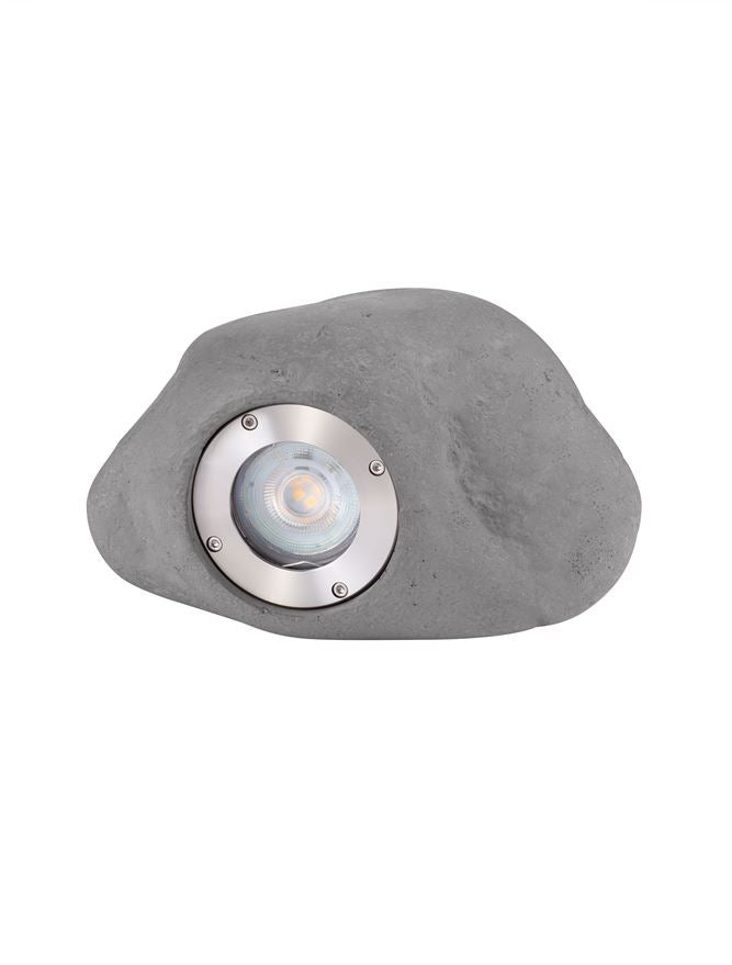 Proiector decorativ de exterior PETRA, gri piatra, led GU10 max 10W, L20cm, IP65 Nova Luce