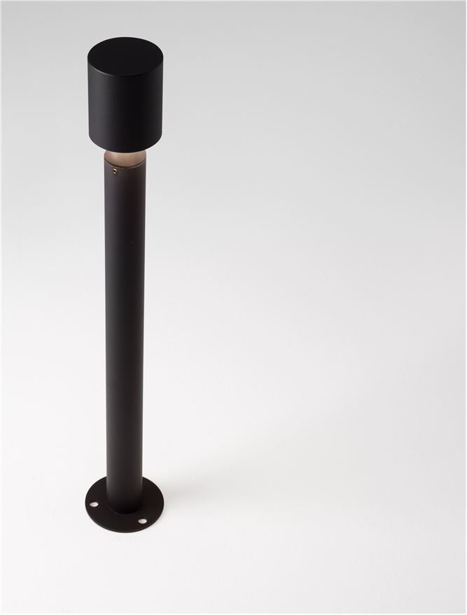 Bolard luminos de exterior ROYAL black, 6W, H59.5cm, 3000K, IP65 Nova Luce
