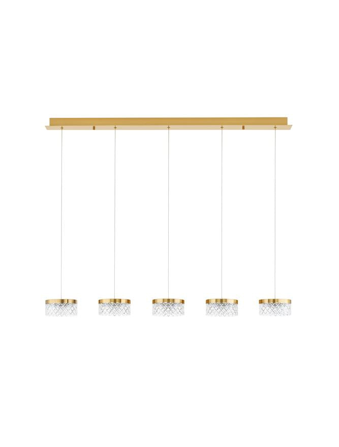 Lampa suspendata BION 5 Orizontal NOVA LUCE